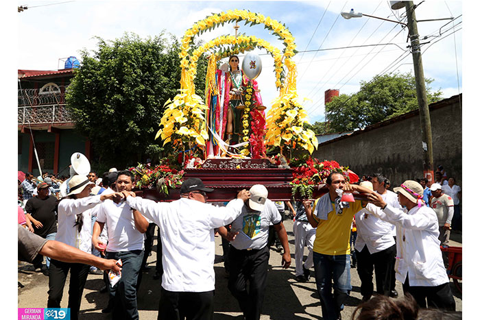 Masaya celebra fiesta de San Miguel Arcángel