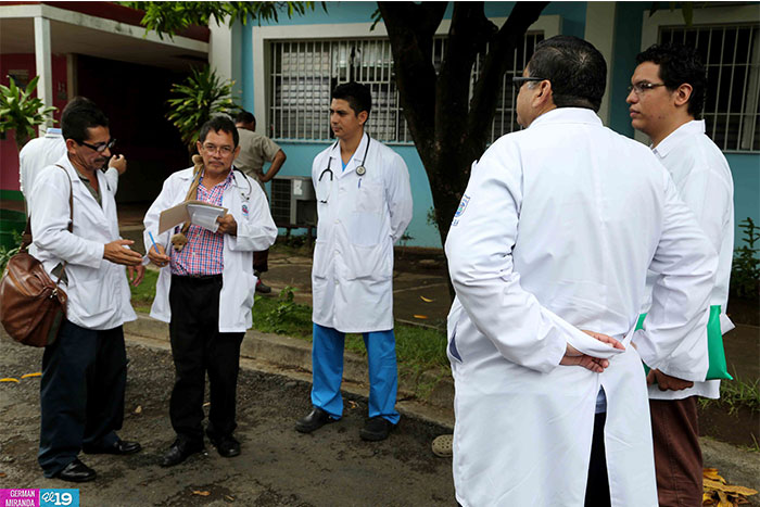 Médicos Sandinistas viajan a Rivas a atender a población afectada por las lluvias