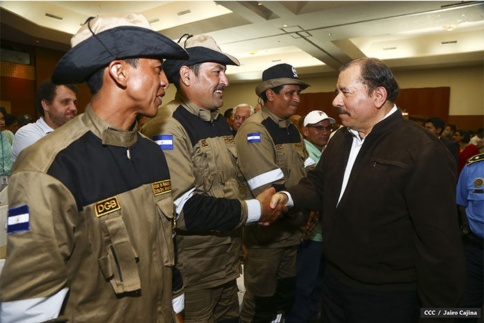Presidente Daniel destaca heroísmo de brigadas de socorro que atienden emergencias