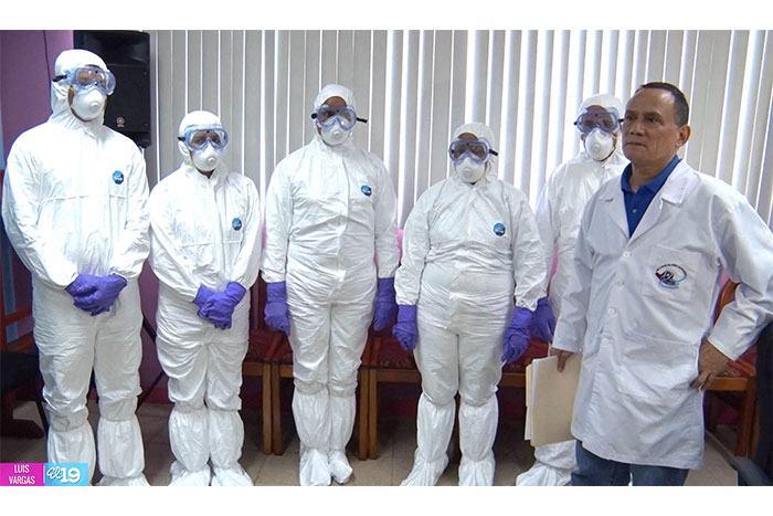Continúan capacitaciones del Plan de Lucha contra el Ébola