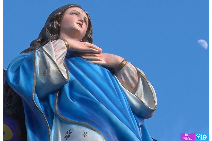Comerciantes del Mercado Oriental inician Novena a la Virgen María