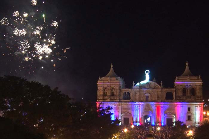 Fervor y religiosidad en celebración de la Gritería en León