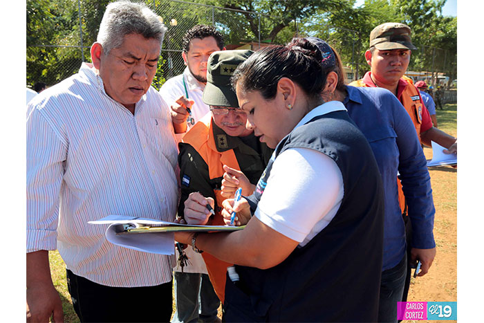 San Rafael del Sur pone a prueba su rápida capacidad de respuesta ante terremotos y tsunamis