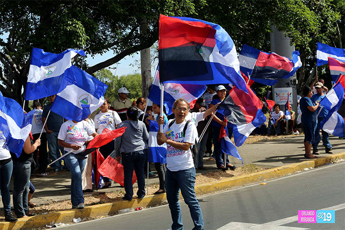 Familias de Managua celebran Buen Gobierno y restitución de derechos