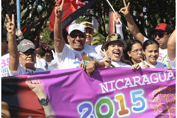 Familias de Nicaragua celebran 8 Años de Victorias