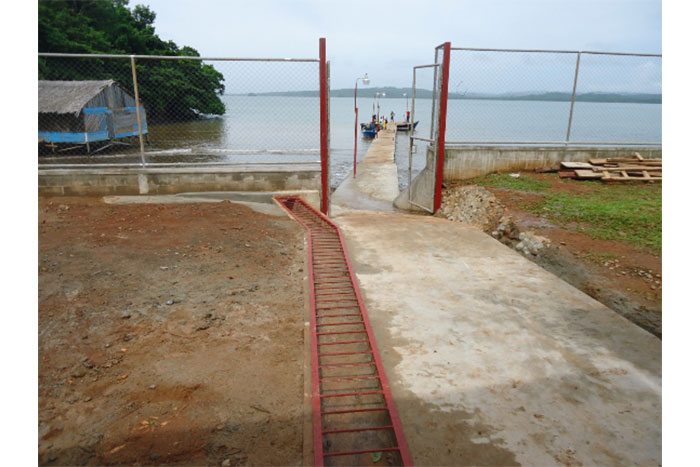 INPESCA apoya construcción de Centro de Acopio en Monkey Point