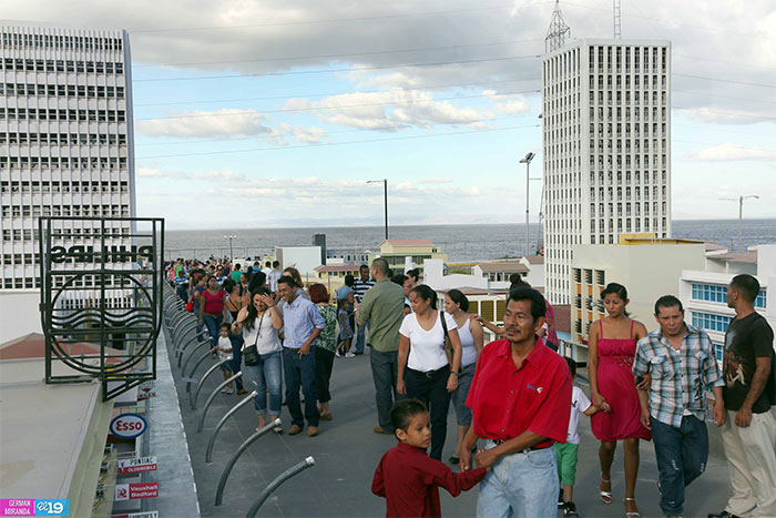 La felicidad se pasea en cada espacio construido por la Revolución Sandinista