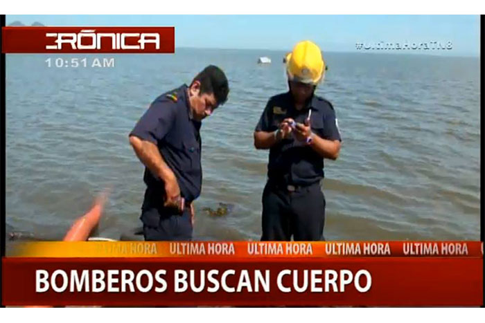 Fallece persona cuando realizaba trabajos en el Lago Xolotlán