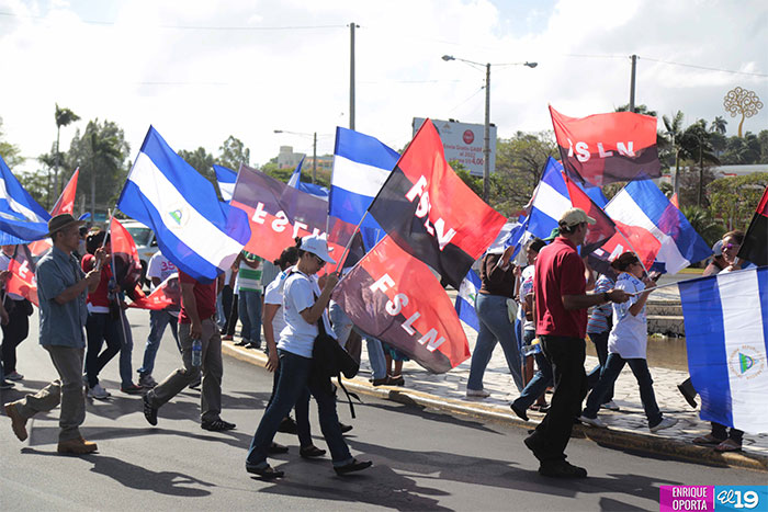 Mujeres nicaragüenses celebran su Día en distintos puntos de Managua