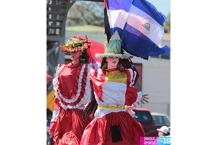 Mujeres nicaragüenses celebran su Día en distintos puntos de Managua