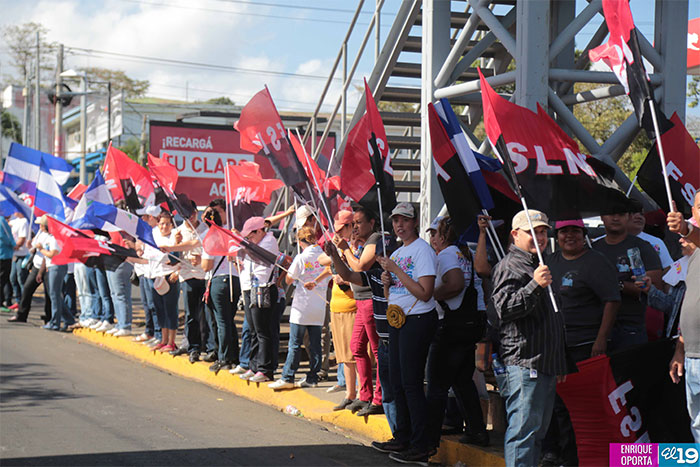 Mujeres nicaragüenses celebran su Día en distintos puntos de Managua