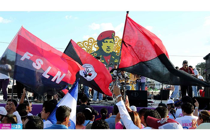 Nicaragua se convoca a movilización de solidaridad y amor por Venezuela