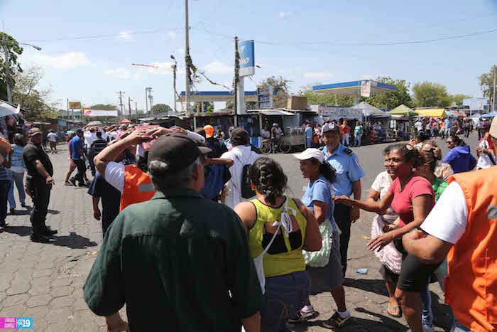 Comerciantes del Oriental desarrollan con éxito simulacro de terremoto