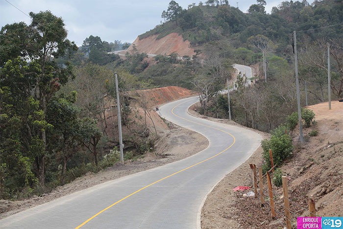 Quilalí inaugura nuevo tramo de carretera