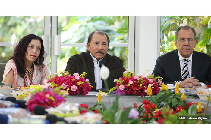 Daniel y Rosario se reúnen con Canciller Lavrov de Rusia