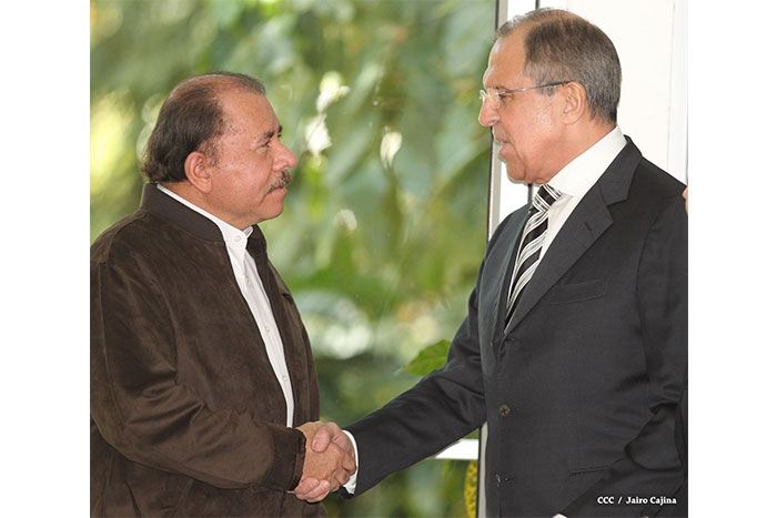 Daniel y Rosario se reúnen con Canciller Lavrov de Rusia
