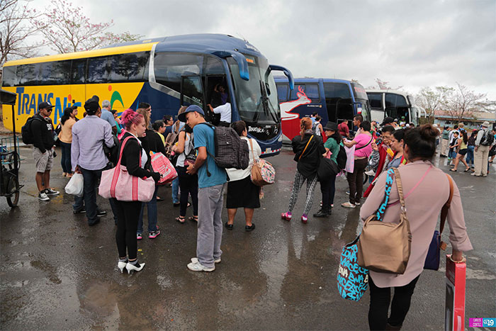 En Peñas Blancas se incrementa el ingreso de nicaragüenses y extranjeros