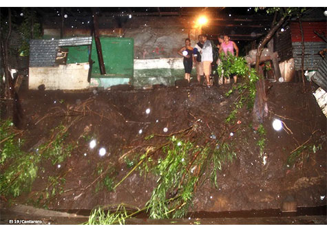 Fuertes precipitaciones afectan a familias de Ciudad Sandino y Tipitapa