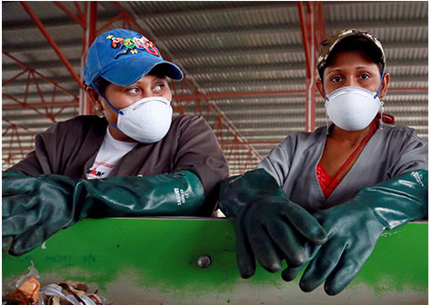 Del antiguo botadero de basura de Managua a una vida digna