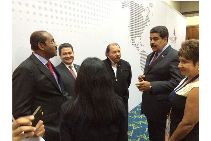 Daniel y Rosario representan al pueblo nicaragüense en histórica Cumbre de las Américas