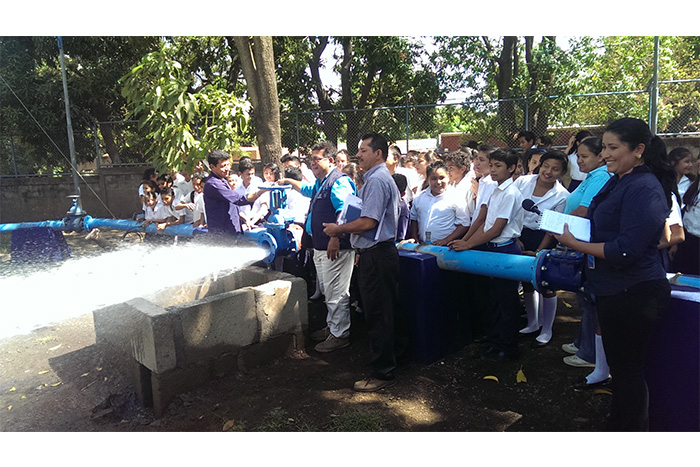 Enacal inaugura nuevo pozo de agua potable en Colonia Centroamérica