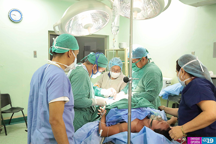 Hospital Alemán Nicaragüense realiza jornada quirúrgica de diferentes patologías