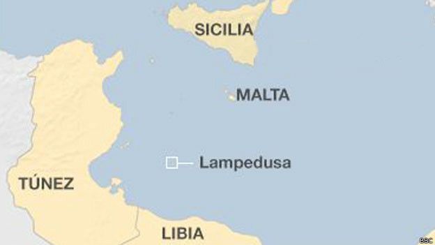 Naufraga barco con cientos de migrantes frente a Lampedusa en Italia