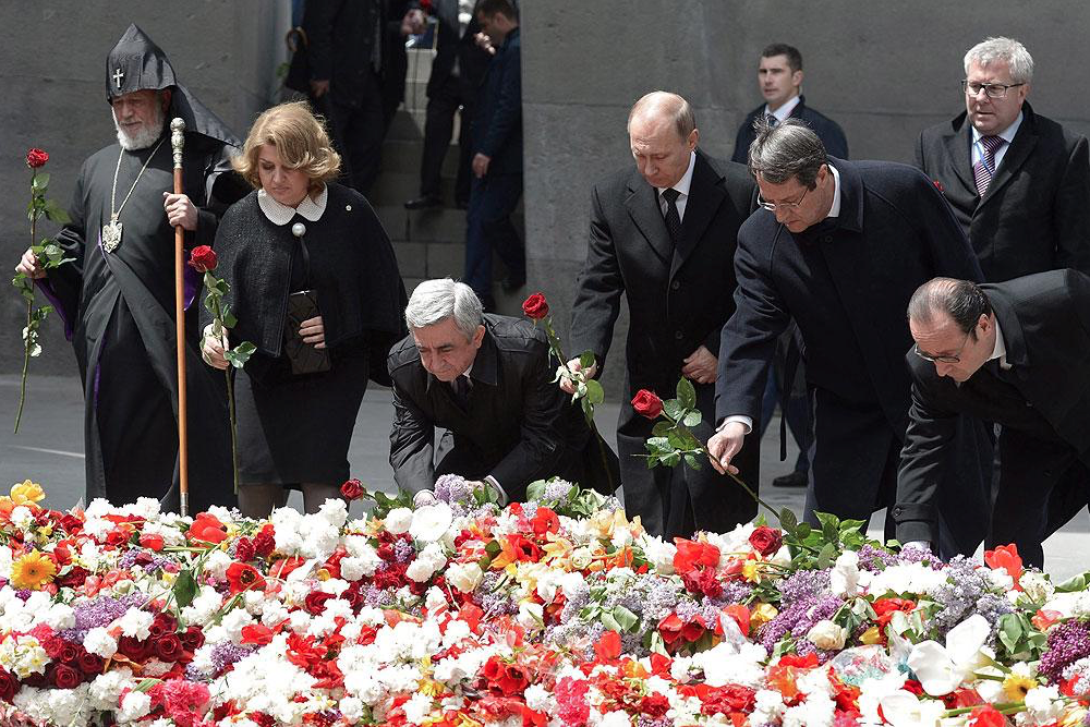 Armenia conmemora el centenario del genocidio sin el reconocimiento turco