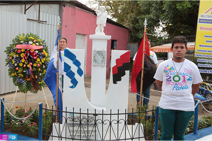 Remozan monumentos a héroes y mártires de los barrios Ducualí y Santa Rosa
