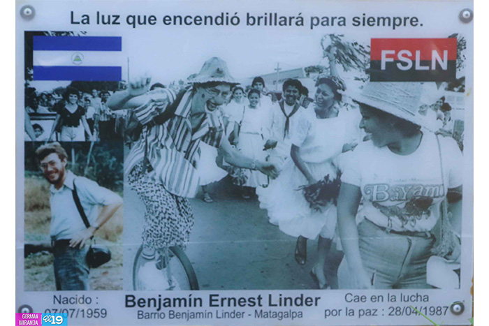 Matagalpinos recuerdan legado de Benjamín Linder