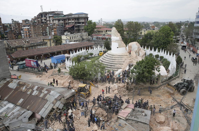 Unesco busca evaluar daños en el patrimonio de Nepal