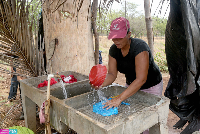 ENACAL mejora servicio de agua potable en Pochomil Viejo