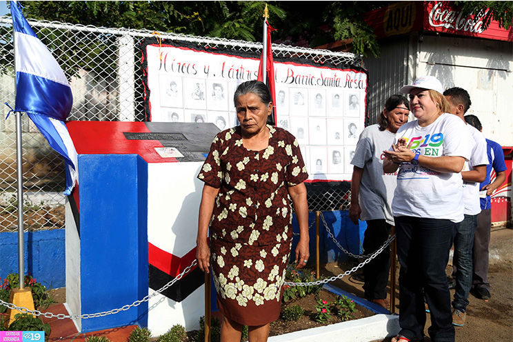 Rinden homenaje al héroe y mártir Mario Emilio Gatica Mantilla en el Barrio Santa Rosa