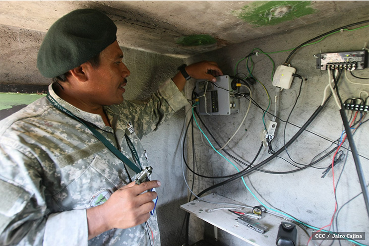 Ineter instala moderna estación en Ometepe para medir gases del Volcán Concepción