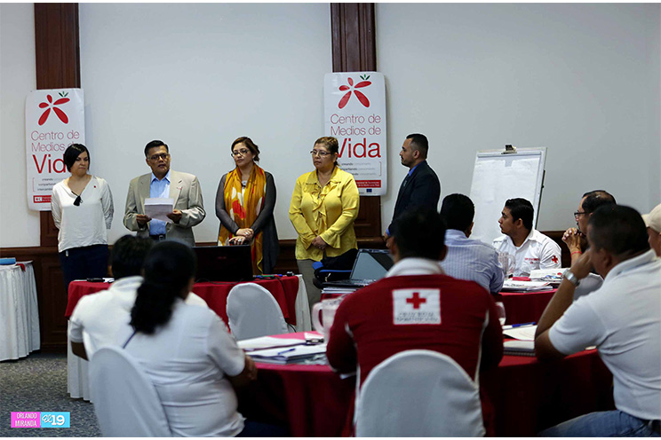 Cruz Roja realiza en Nicaragua Tercer Taller Medios de Vida