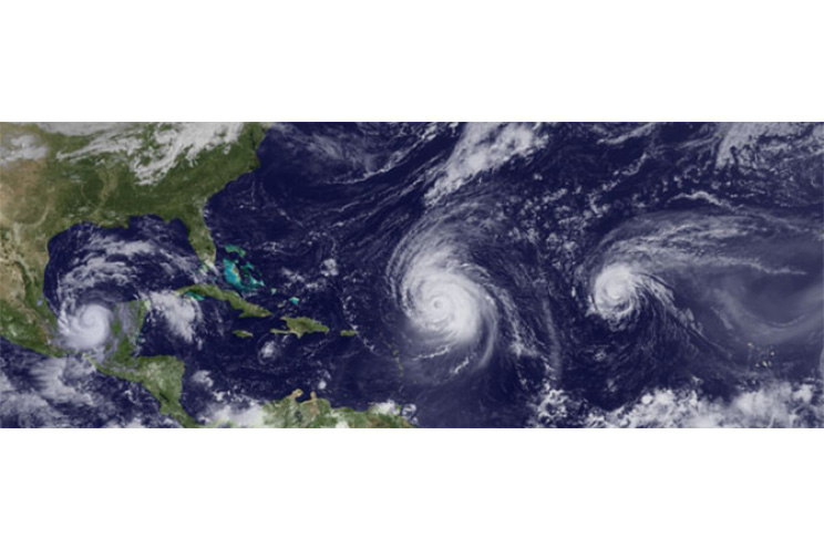 NOAA pronostica baja temporada de huracanes en el Atlántico