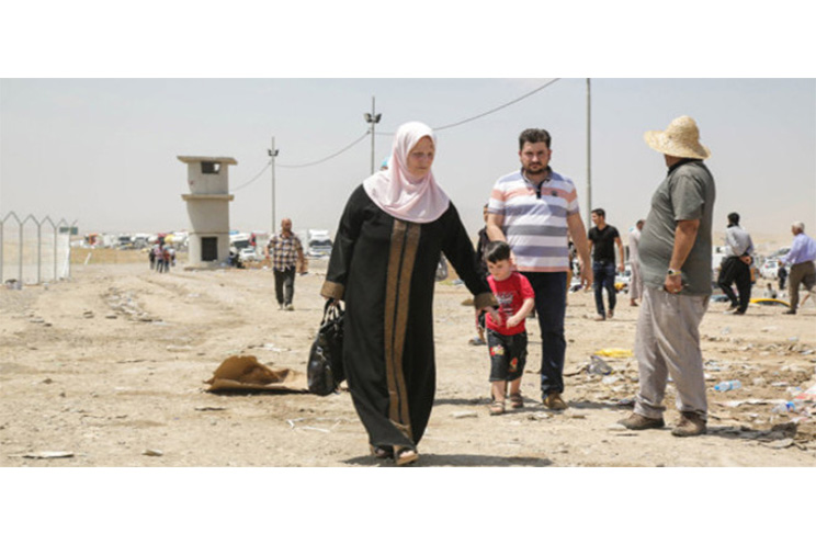 Más de 85 mil desplazados en Iraq ante avances de yihadistas	