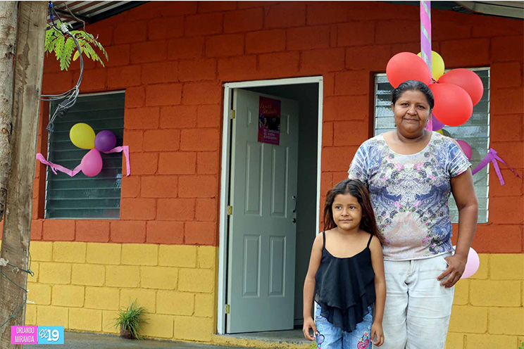 Familias de San Rafael del Sur reciben viviendas nuevas del Gobierno ...