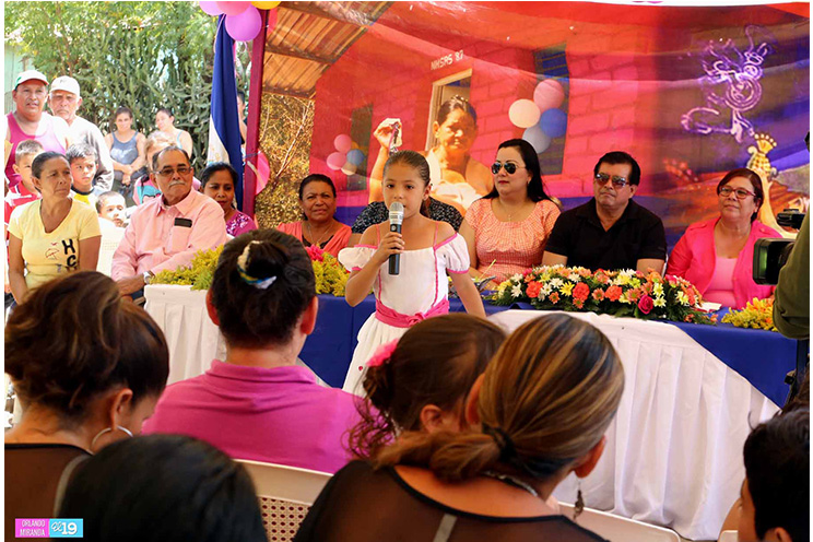 Familias de San Rafael del Sur reciben viviendas nuevas del Gobierno ...