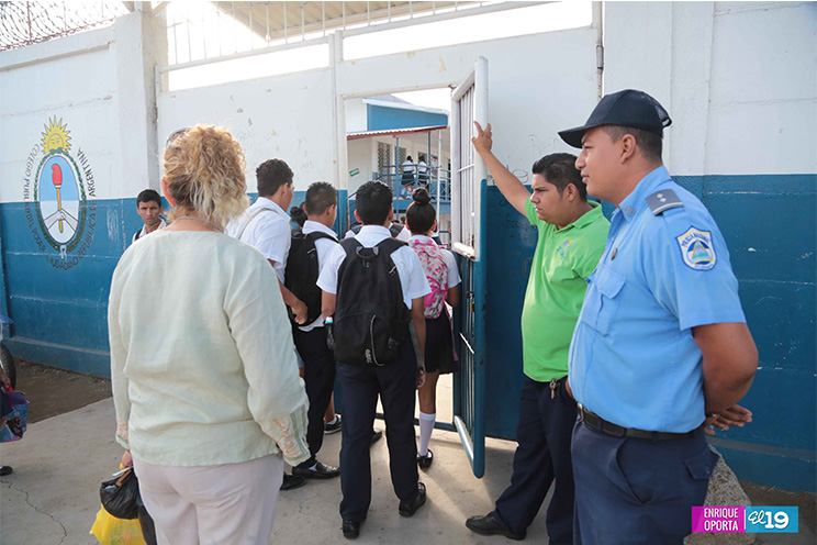 Policía Nacional continúa desarrollando Plan de Seguridad Escolar