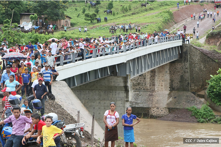 San José de Bocay celebra obras históricas de progreso impulsadas por el Gobierno Sandinista