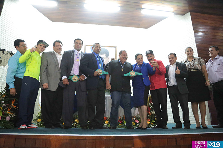 Alcaldía de Managua entrega Orden Excelencia Deportiva “Alexis Argüello” a cuatro glorias del deporte nicaragüense