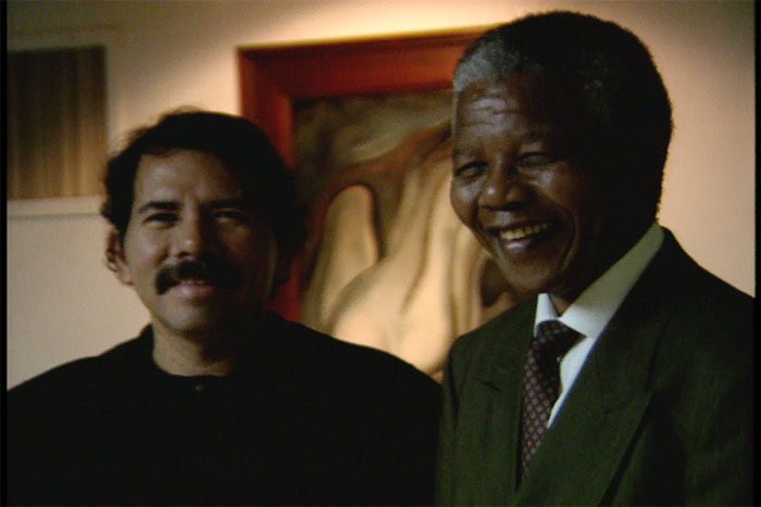 Compañera Rosario da lectura a mensaje del Presidente Daniel por el Día de Nelson Mandela