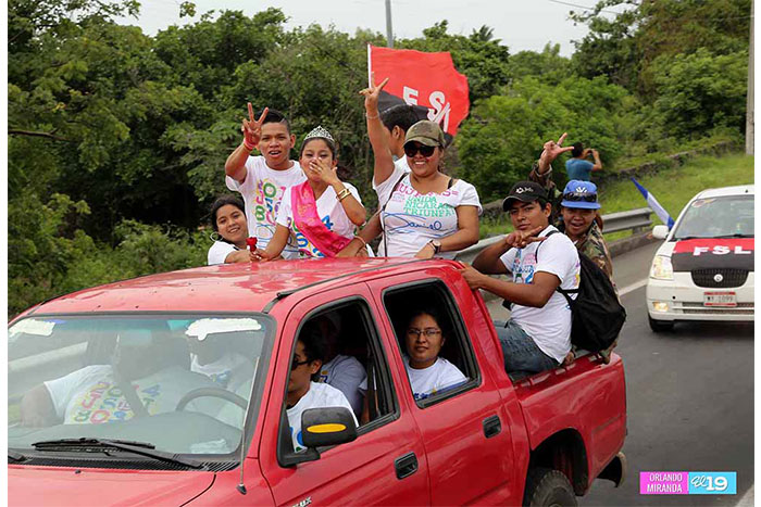 Pueblo de Jalapa viene a celebrar el 36/19