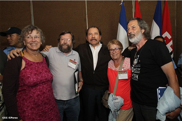 Presidente Daniel clausura III Encuentro del Comité Europeo de Solidaridad con la Revolución Sandinista