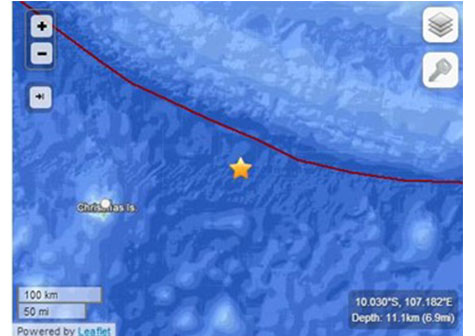 Sismo de 6,7 sacudió la isla de Java en Indonesia