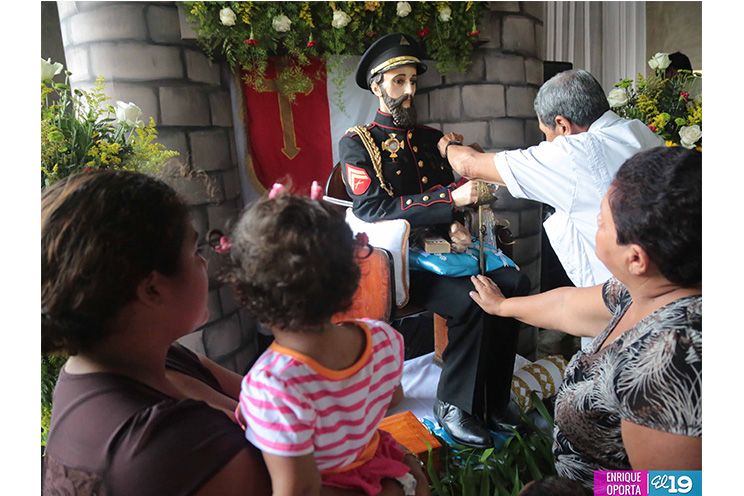 Nagaroteños celebran con algarabía y solemnidad a Santiago Apóstol