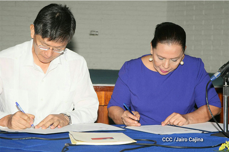 Alcaldía de Managua y China-Taiwán firman convenios para ejecución de obras de progreso 
