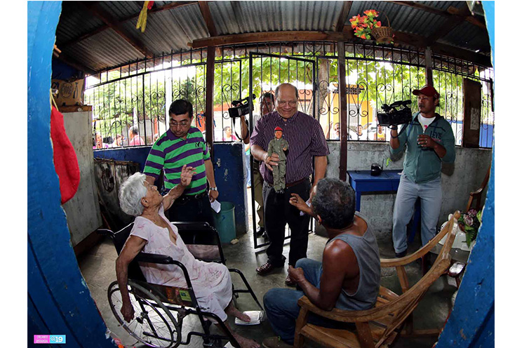 Alcaldía recorre viviendas ganadoras del concurso Casa Más Antigua y Preservada de Managua