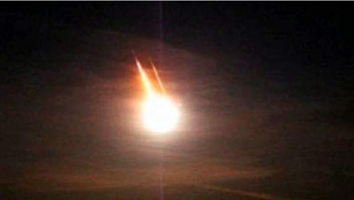 Irán confirma impacto de meteorito